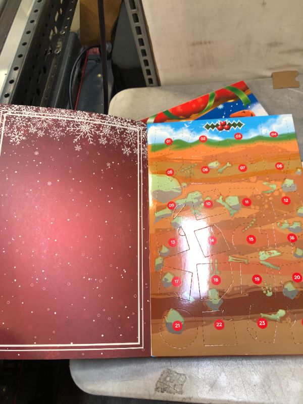 Photo 1 of BATTOP Dinosaur Advent Calendar 2021 for Kids,Christmas Countdown Advent Calendar 2021 Holiday Set for Boys & Girls 3 4 5 6 Years Old