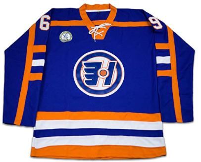 Photo 1 of boriz Doug Glatt Halifax Hockey Jersey Includes EMHL and A Patches Stitch
Size: M