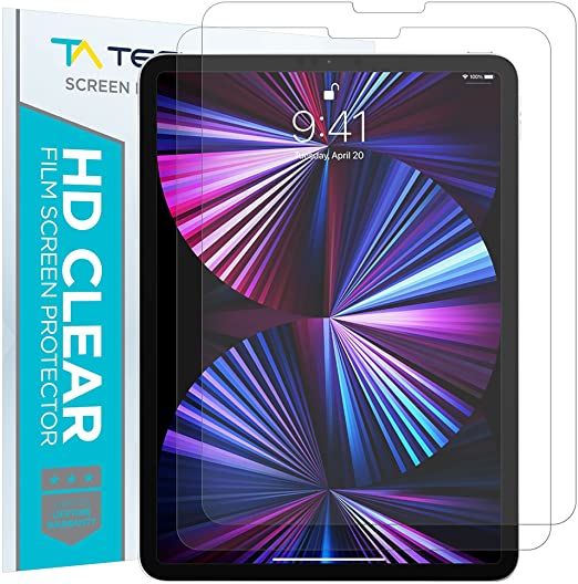 Photo 1 of 2 BOXES TEMPERED GLASS SCREEN PROTECTOR FOR IPAD 2021 2 PACK