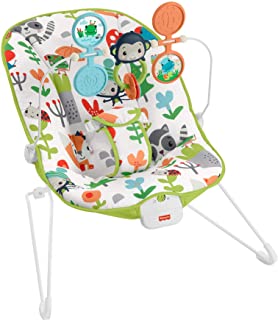 Photo 1 of Fisher-Price Baby's Bouncer – Forest Explorers, Baby Bouncing Chair for Soothing and Play for Newborns and Infants