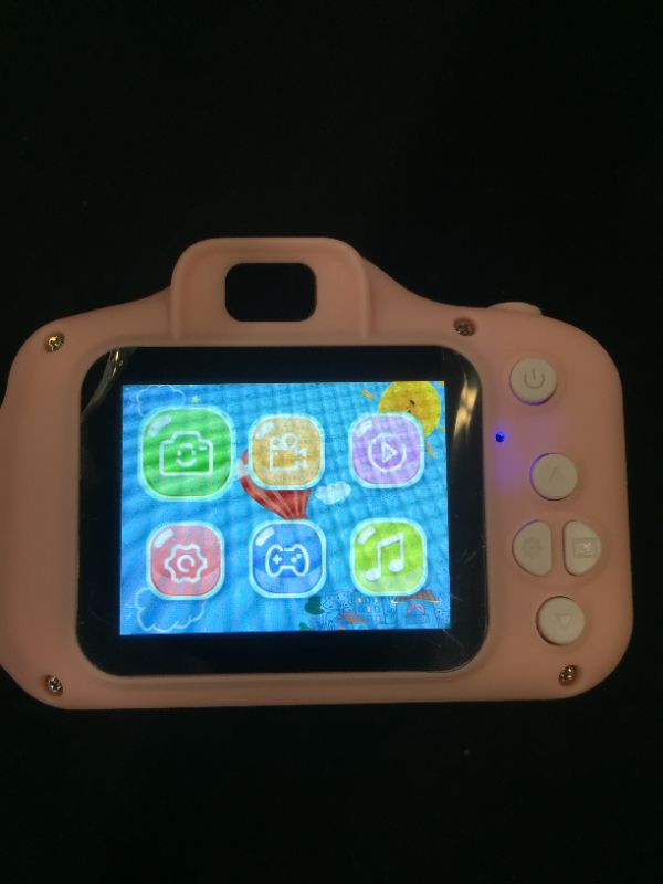 Photo 3 of Dartwood 1080p Digital Camera for Kids with 2.0” Color Display Screen & Micro-SD Card Slot for Children - 32GB SD Card Included (Pink)
