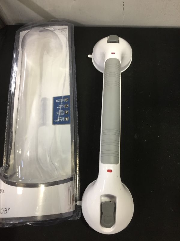 Photo 1 of 16 in. Suction Cup Grab Bar