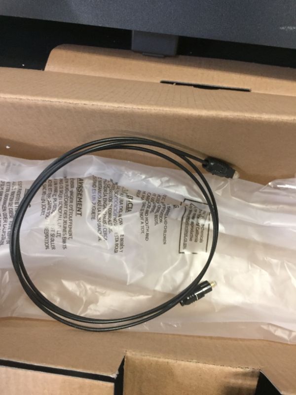 Photo 1 of ILIVE 37 in. Sound Bar with Bluetooth Wireless and Remote --- SMALL MARK OF WHITE PAINT OR POSSIBLY MARKER 
