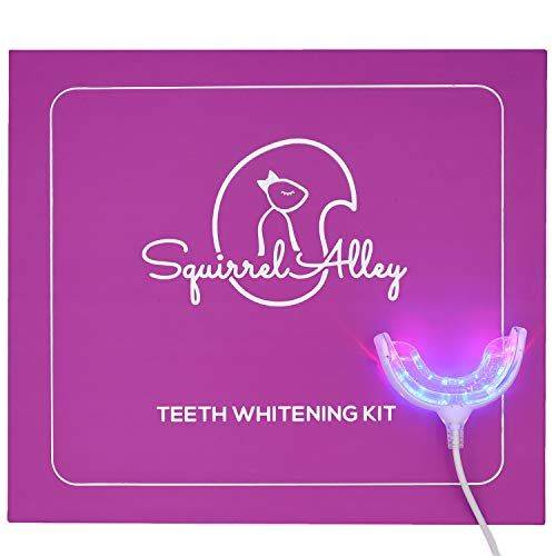 Photo 1 of ---Factory Sealed----Professional Teeth Whitening Kit with LED light for Sensitive Teeth - Teeth Whitening System with Carbide Peroxide Whitening Gel and Blue/Red LED light accelerator - Confident smile in 14 days