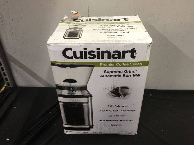 Photo 4 of Cuisinart DBM-8 Supreme Grind Automatic Burr Mill
