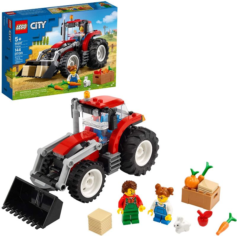 Photo 1 of LEGO City Tractor 60287 Building Kit; Cool Toy for Kids, New 2021 (148 Pieces)
