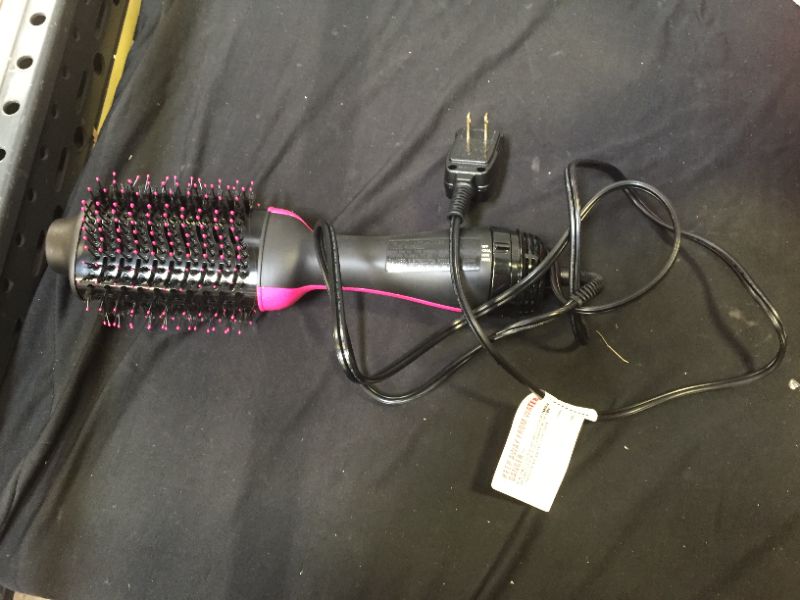 Photo 2 of REVLON One-Step Hair Dryer And Volumizer Hot Air Brush, Black
