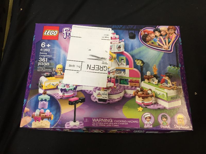 Photo 2 of LEGO Friends Baking Competition 41393 Building Kit, Set Baking Toy, Featuring 3 Friends Characters and Toy Cakes (361 Pieces)
