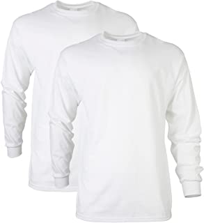 Photo 1 of Gildan Men's Ultra Cotton Long Sleeve T-Shirt, Style G2400, Multipack
