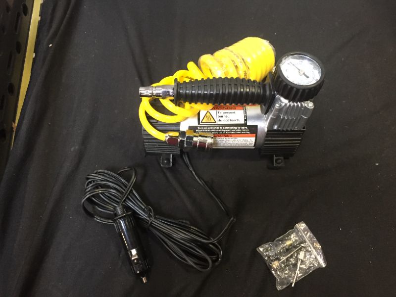 Photo 1 of Pittsburgh Automotive 69284 - 12V 100 Psi High Volume Air Compressor Plus Bag