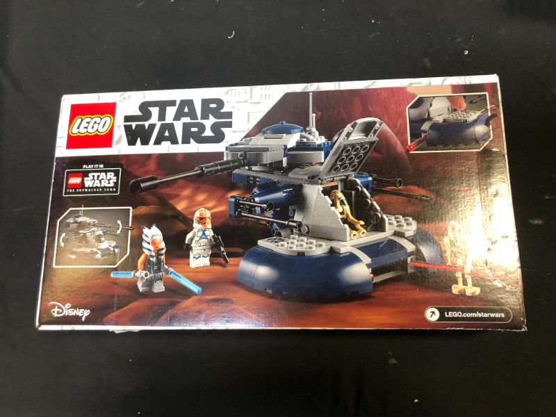 Photo 1 of LEGO Star Wars: The Clone Wars Armored Assault Tank (AAT) 75283 Building Kit, Awesome Construction Toy for Kids with Ahsoka Tano Plus Battle Droid Action Figures (286 Pieces)
