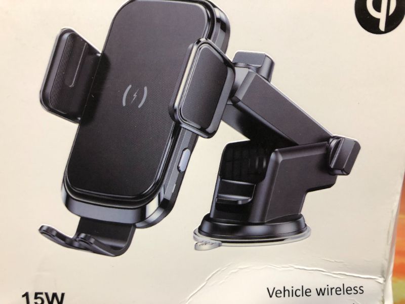 Photo 1 of 15w vehicle wireless charging bracket 