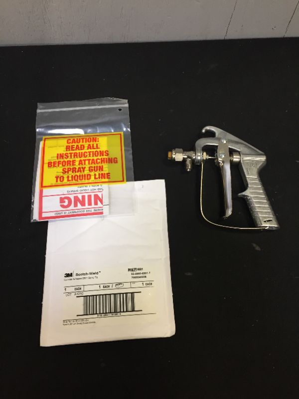 Photo 2 of  Spray Gun, 1/4" NPS (Male) inlet, 250-1000 psi, Stainless Steel