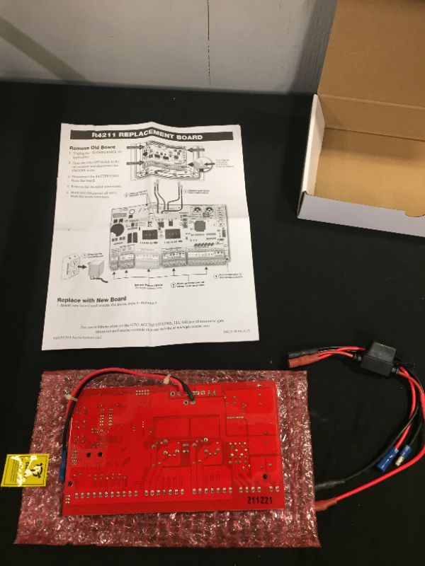 Photo 3 of Mighty Mule Replacement Control Board for Mighty Mule Gate Openers (R4211)