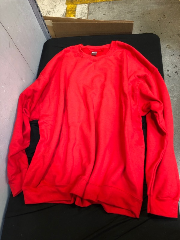 Photo 1 of Generic Red Long Sleeve Sweat Shirt. XXL