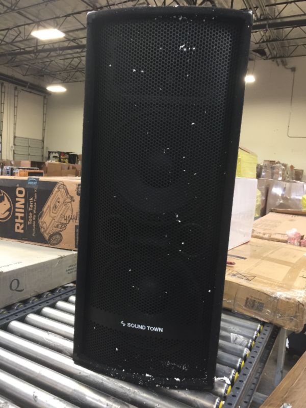 Photo 1 of Sound Town Dual 12" 1200W 2-Way Full-Range Passive DJ PA Pro Audio Speaker with Titanium Compression Driver for Live Sound, Karaoke, Bar, Church (METIS-212)
