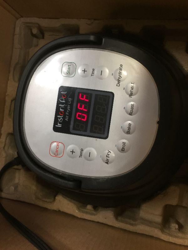 Photo 2 of Instant Pot 6 Quart Air Fryer Lid