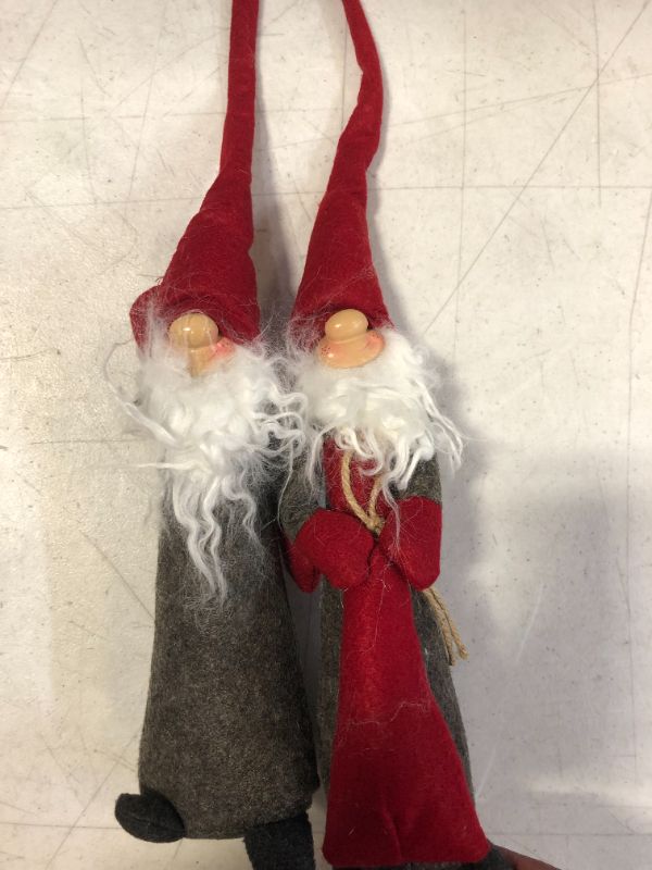 Photo 2 of Christmas holiday gnomes soft decorative plush dolls