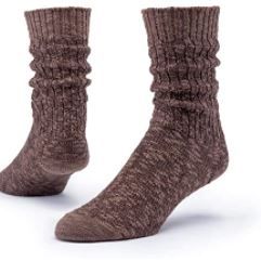 Photo 1 of Maggie's Organics - Organic Cotton Ragg Socks - 1 Pair - Unisex… size medium 