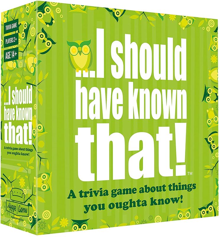 Photo 1 of Hygge Games ...I should have known that! Trivia Game Green
