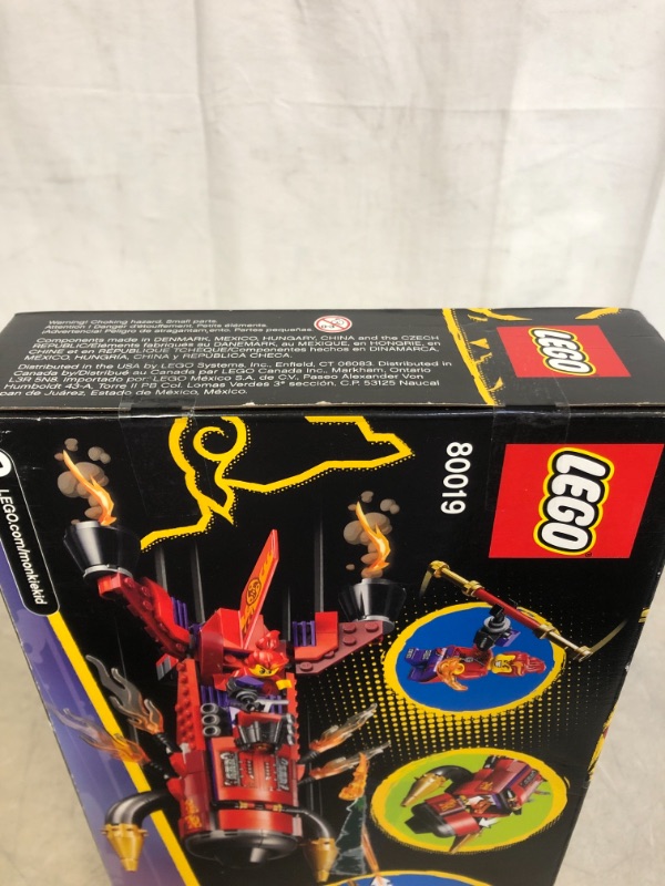 Photo 3 of LEGO Monkie Kid Red Son’s Inferno Jet 80019 Building Kit (299 Pieces)
