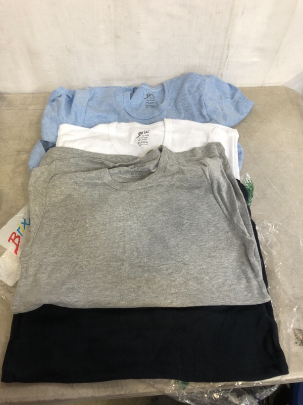 Photo 2 of Brix Boys' Long Sleeve Tees - Tagless Crewneck Cotton Soft 4-pk Shirts. 2-20
EXP 14-16
