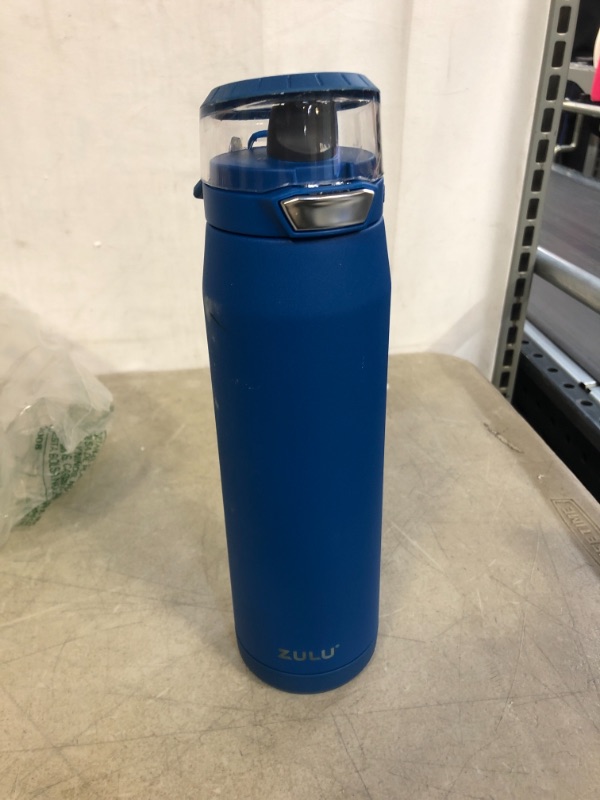 Photo 2 of ZULU Swift Stainless Steel Vacuum Insulated Water Bottle with Antimicrobial Guardian Technology Silicone Straw, 20oz
