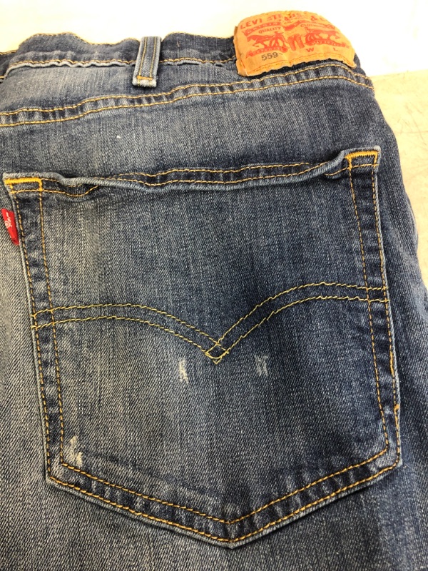 Photo 2 of MEN'S LEVI'S JEANS, SIZE 52"x 32"