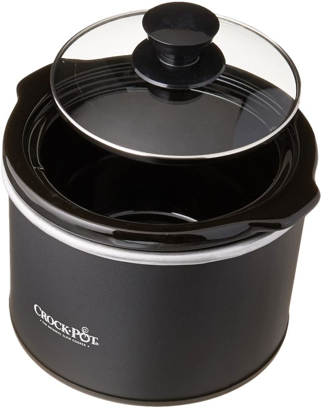 Photo 1 of Crock-Pot SCR151 1-1/2-Quart Round Manual Slow Cooker, Black
