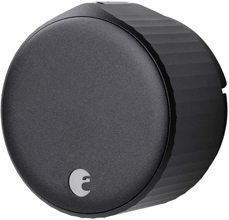 Photo 1 of August Wi-Fi, (4th Generation) Smart Lock – Fits Your Existing Deadbolt in Minutes, Matte Black
