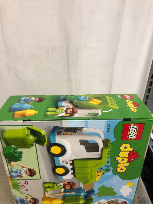 Photo 3 of LEGO DUPLO Town Garbage Truck and Recycling 10945 Educational Building Toy; Recycling Truck for Toddlers and Kids; New 2021 (19 Pieces)
