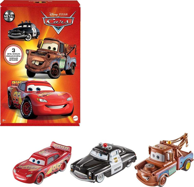 Photo 1 of Disney Pixar Cars Die-Cast Vehicle 3-Pack [Amazon Exclusive]
