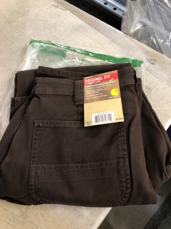 Photo 2 of Carhartt Womens Rugged Flex Loose Fit Canvas Double-Front Work
SIZE 10 REG