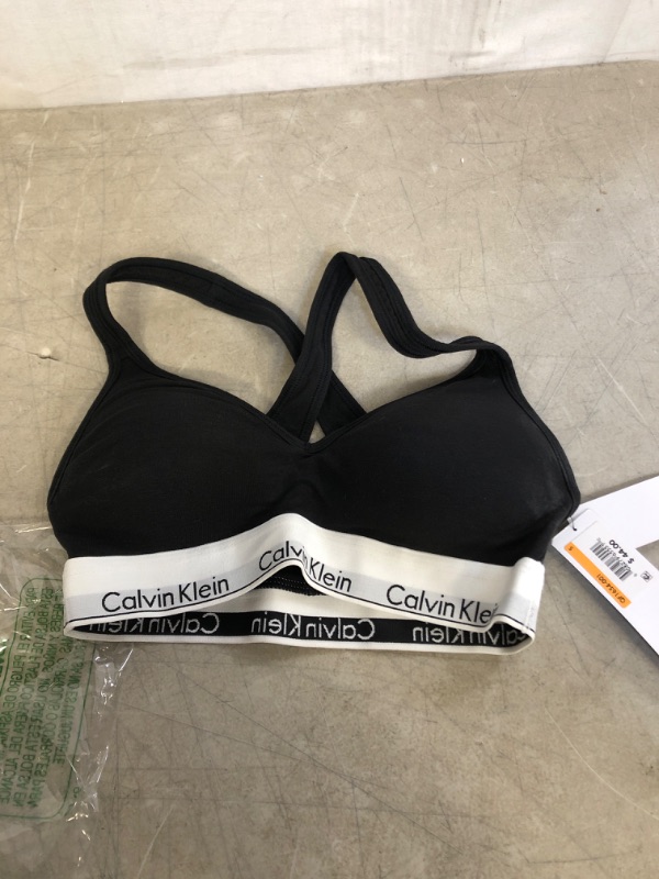 Photo 2 of Calvin Klein Women’s Modern Cotton Lightly Lined Bralette
SIZE S 