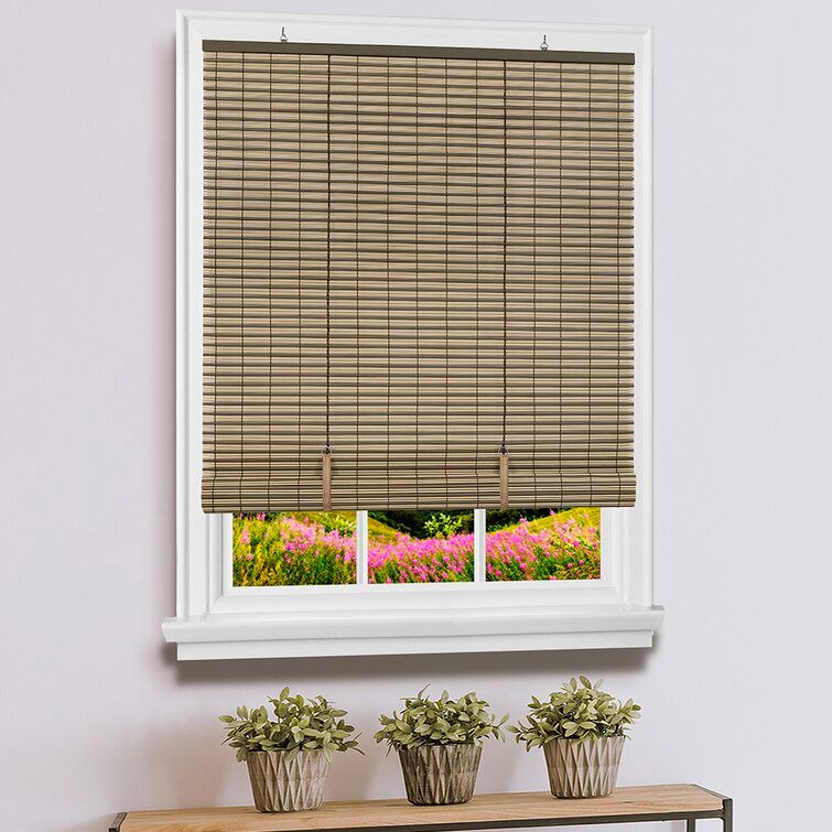 Photo 1 of 08 x 06 striped hollow outdoor pull shade ---- photo for likeness 