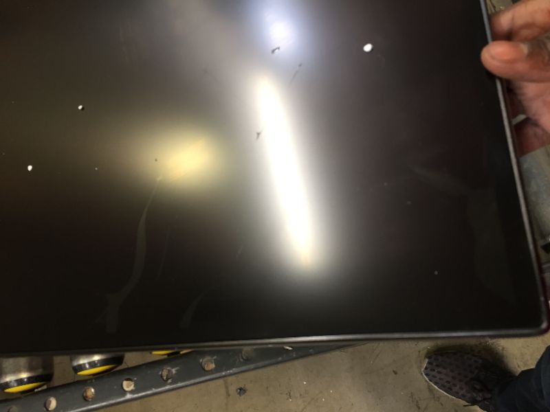 Photo 6 of For parts: Samsung 49 inch Class Wide Screen Qled Gaming Quantum Dot (3840x1080) Monitor - Lc49rg90ssnx/za, Gray----damaged screen as shown :(