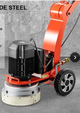 Photo 1 of Vevor Concrete Floor Grinder 10" Walk-behind Polisher 1.5hp Adjustable Machine