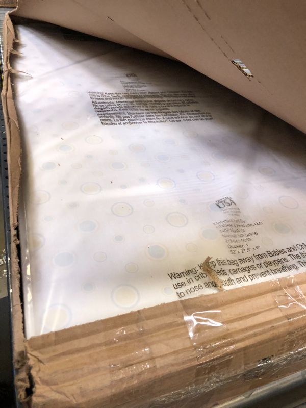 Photo 1 of Delta Children Twinkle Stars Fiber Core Crib and Toddler Mattress | Waterproof | Lightweight | GREENGUARD Gold Certified (Natural/Non-Toxic)
