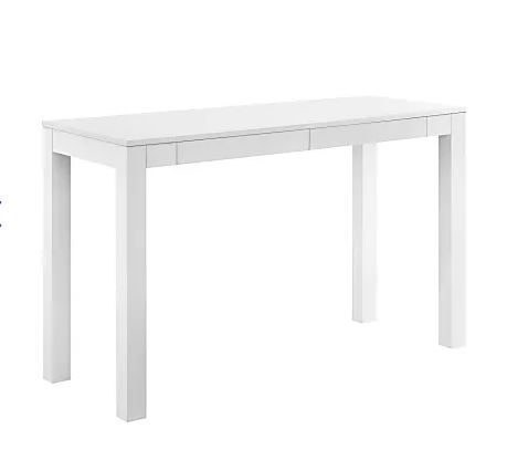 Photo 1 of Ameriwood™ Home Large Parsons Desk With 2 Drawers, White
