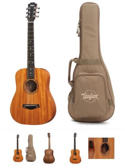 Photo 1 of Taylor BT2E Baby Acoustic Electric Mahogany w/gigbag