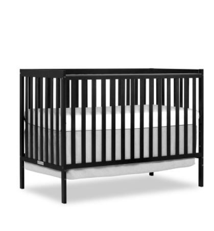 Photo 1 of Dream On Me Synergy 5-in-1 Convertible Crib Black
