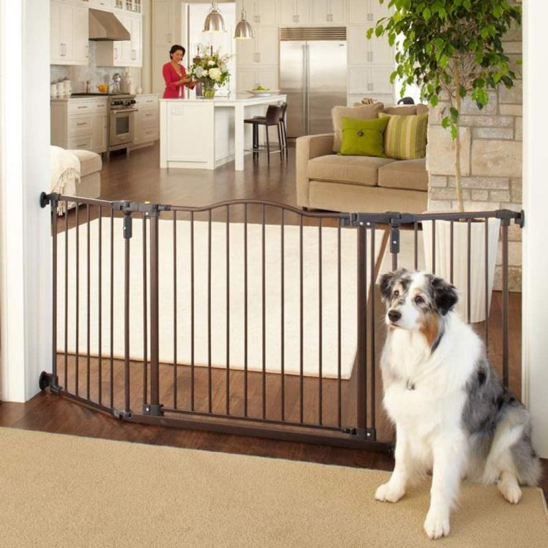 Photo 1 of  North States MyPet Extra Wide Windsor Arch Dog Gate

