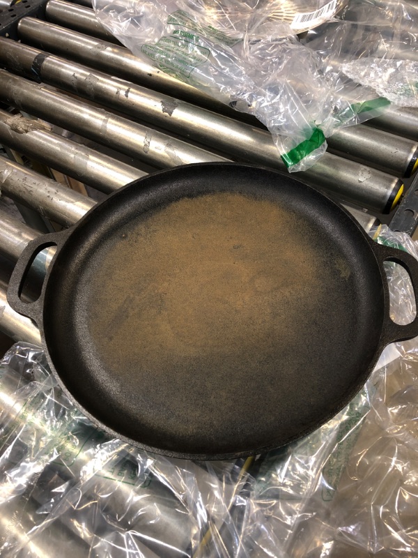 Photo 1 of 13 1/2 INCH CAST IRON SKILLET 