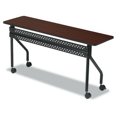 Photo 1 of Iceberg 68068 Officeworks Rectangular Mobile Training Table (Mahogany