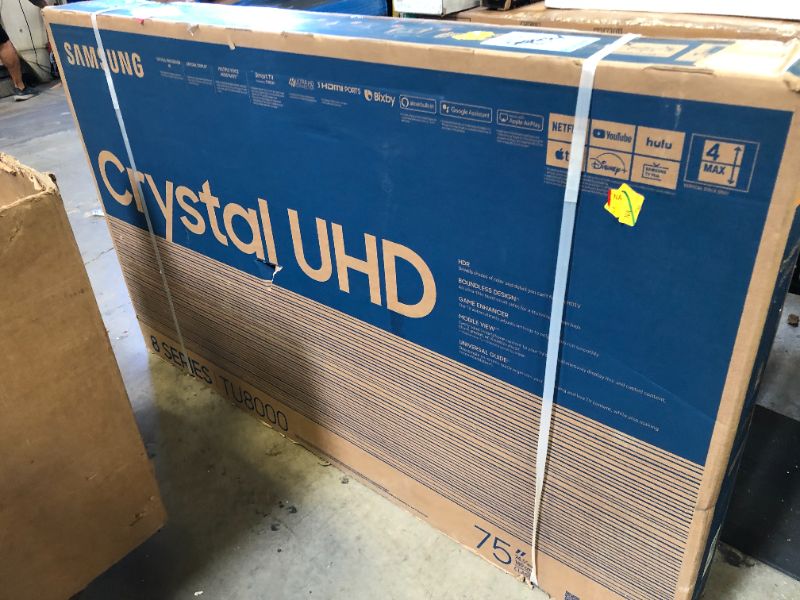 Photo 2 of 75" Class TU8000 Crystal UHD 4K Smart TV (2020)
