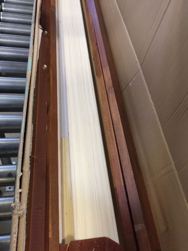 Photo 1 of Best Price Mattress Queen Bed Frame 12" Soild Wood Platform Bed Frame w/Classic Wooden Slat (No Box Spring Needed) Cherry Queen