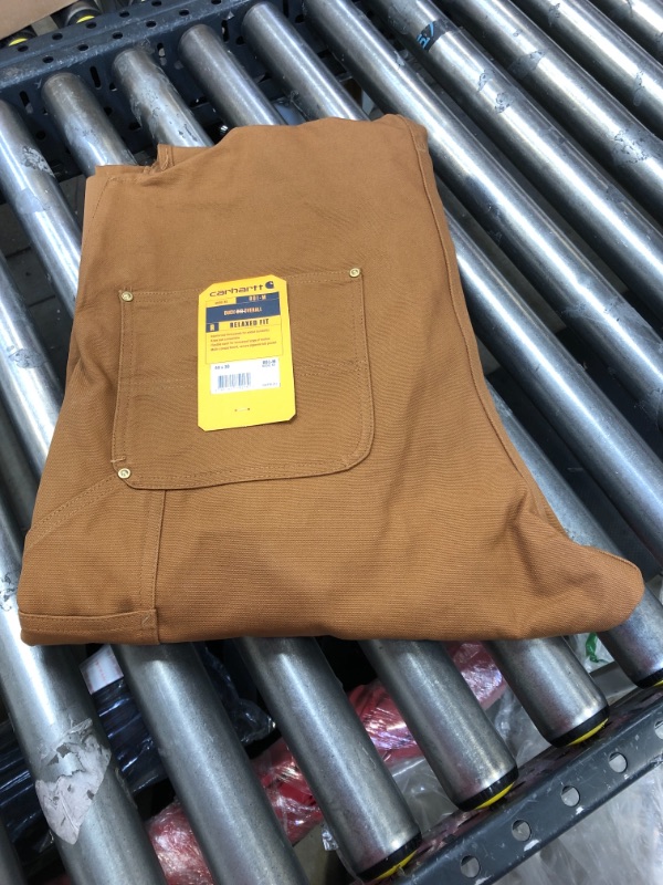 Photo 2 of Carhartt Men's Relaxed Fit Duck Bib Overall - 
SIZE 40W x 30L


