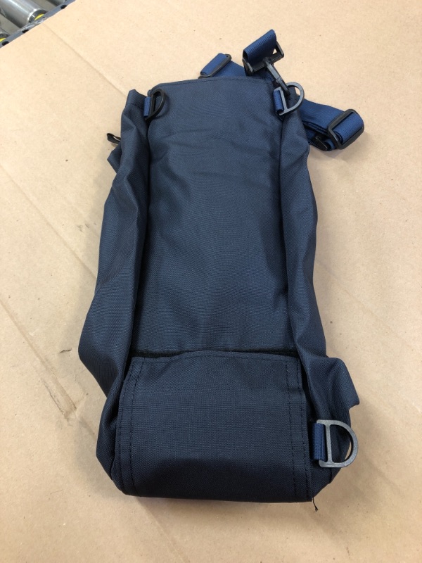 Photo 3 of Roscoe Medical Airlift Liquid Oxygen Backpack - Portable Oxygen Tank Shoulder Bag for D Cylinders, Navy Blue
