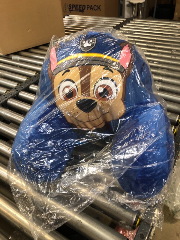 Photo 2 of Paw Patrol Chase Kids Back Resting Pillow for Reading and Watching TV – Bed Rest Pillow with Arms to Lounge with Comfortable Back Support – Great for The Bed or Couch
