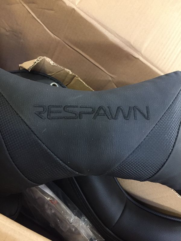 Photo 8 of RESPAWN 110 Racing Style Gaming Chair, Reclining Ergonomic Leather Chair with Folding Arm Rests